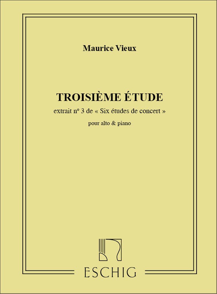 Études Concert No. 3